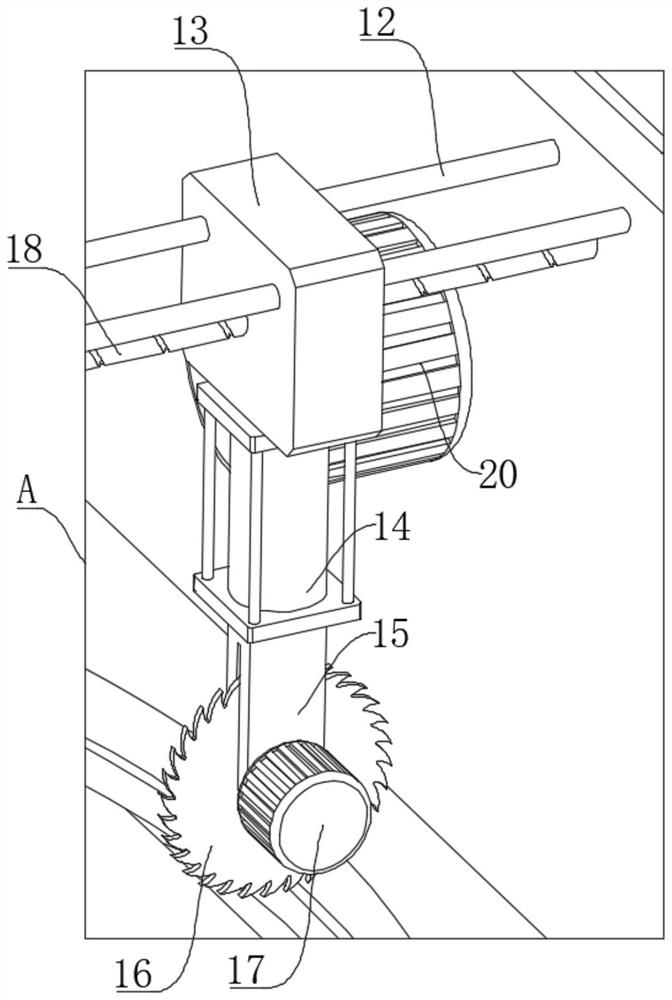 Panel machining equipment for low-smoke furnace and machining technology of panel machining equipment