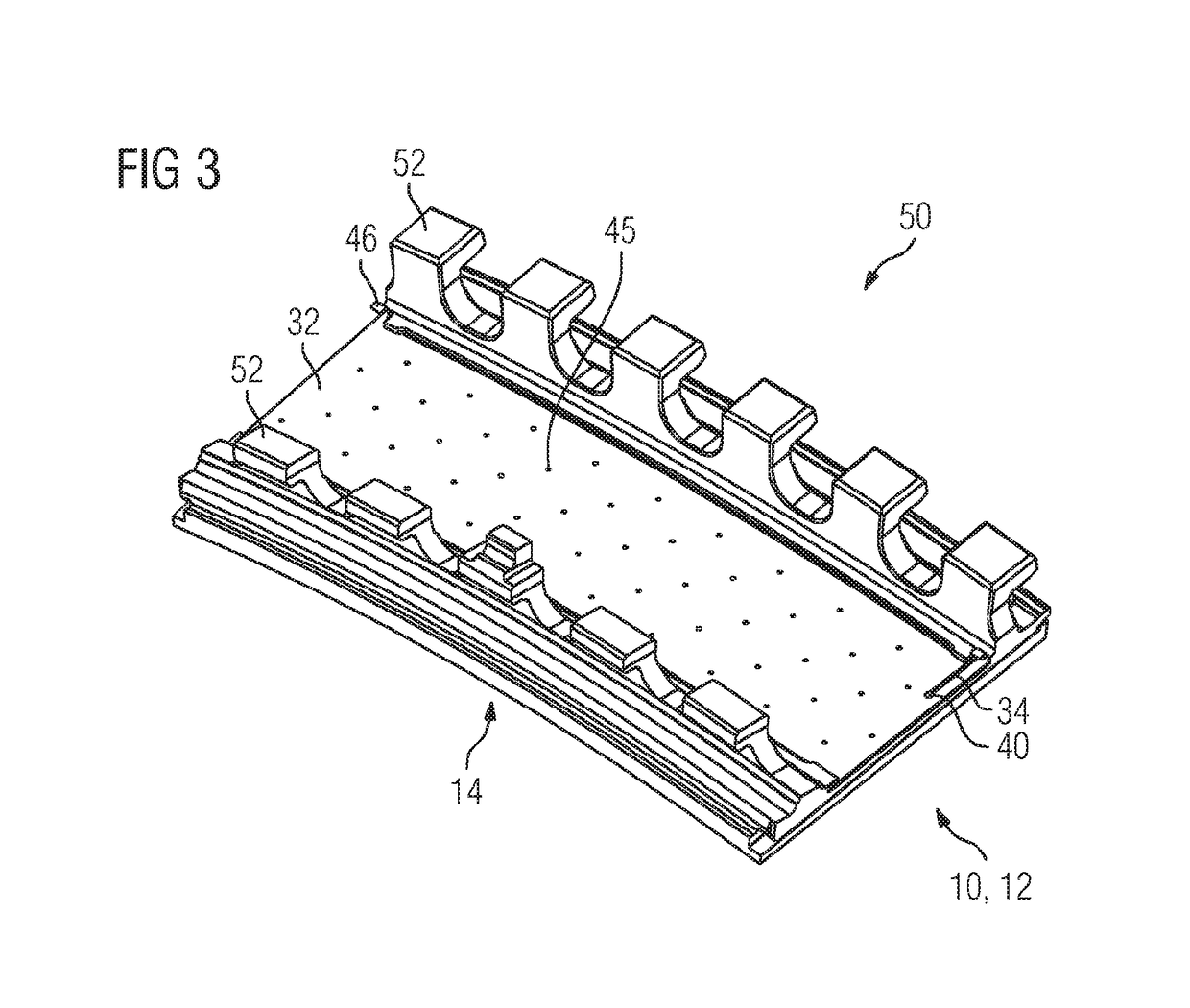 Coolable wall element with impingement plate