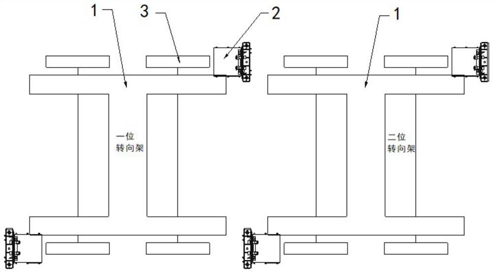 Urban rail train derailment detection system