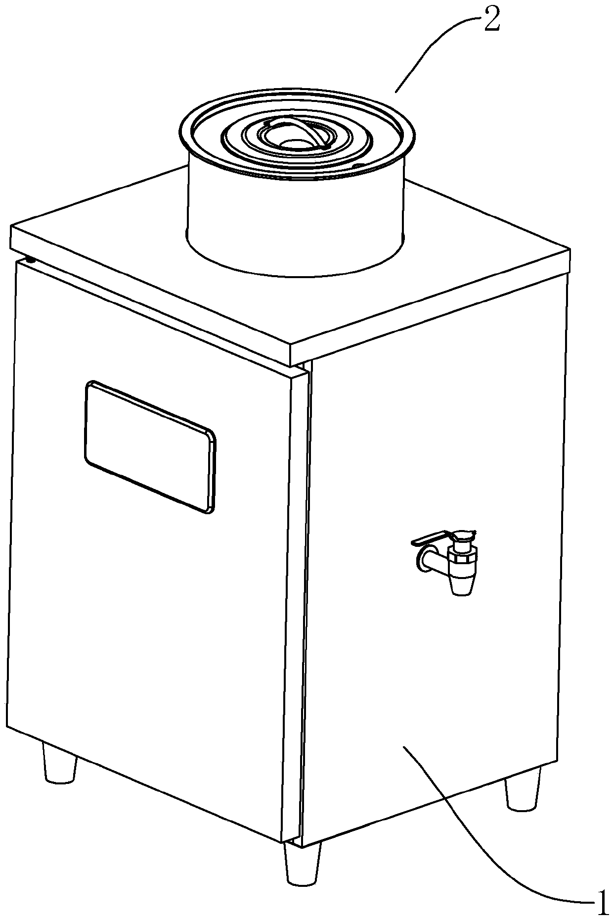 Full-automatic commercial soybean milk machine