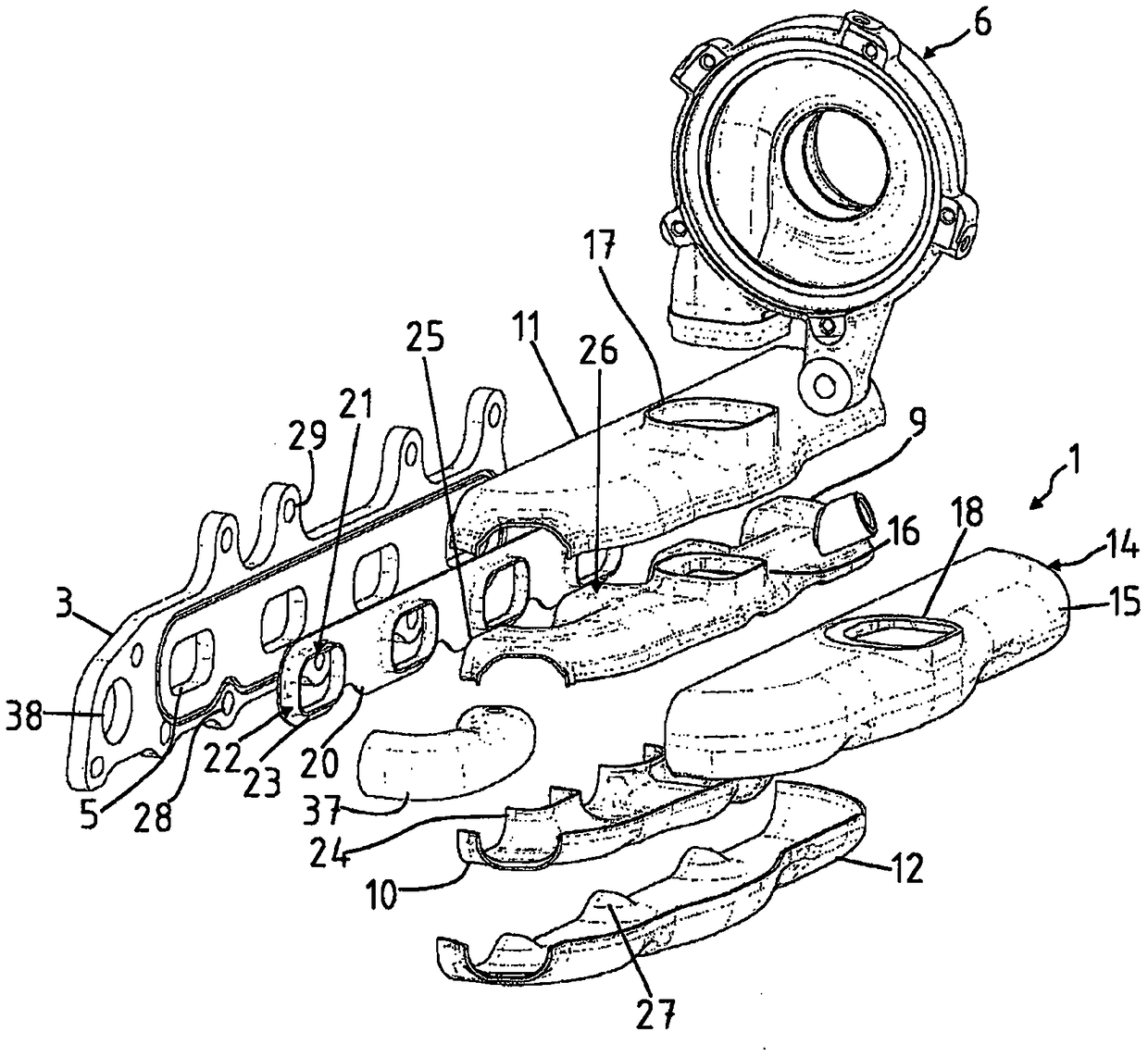 exhaust elbow