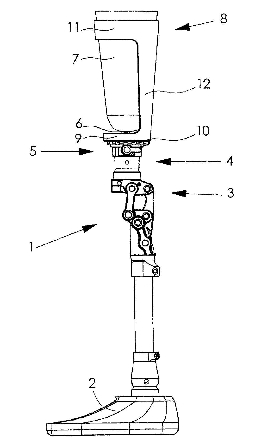 Osseointegrated limb prosthesis