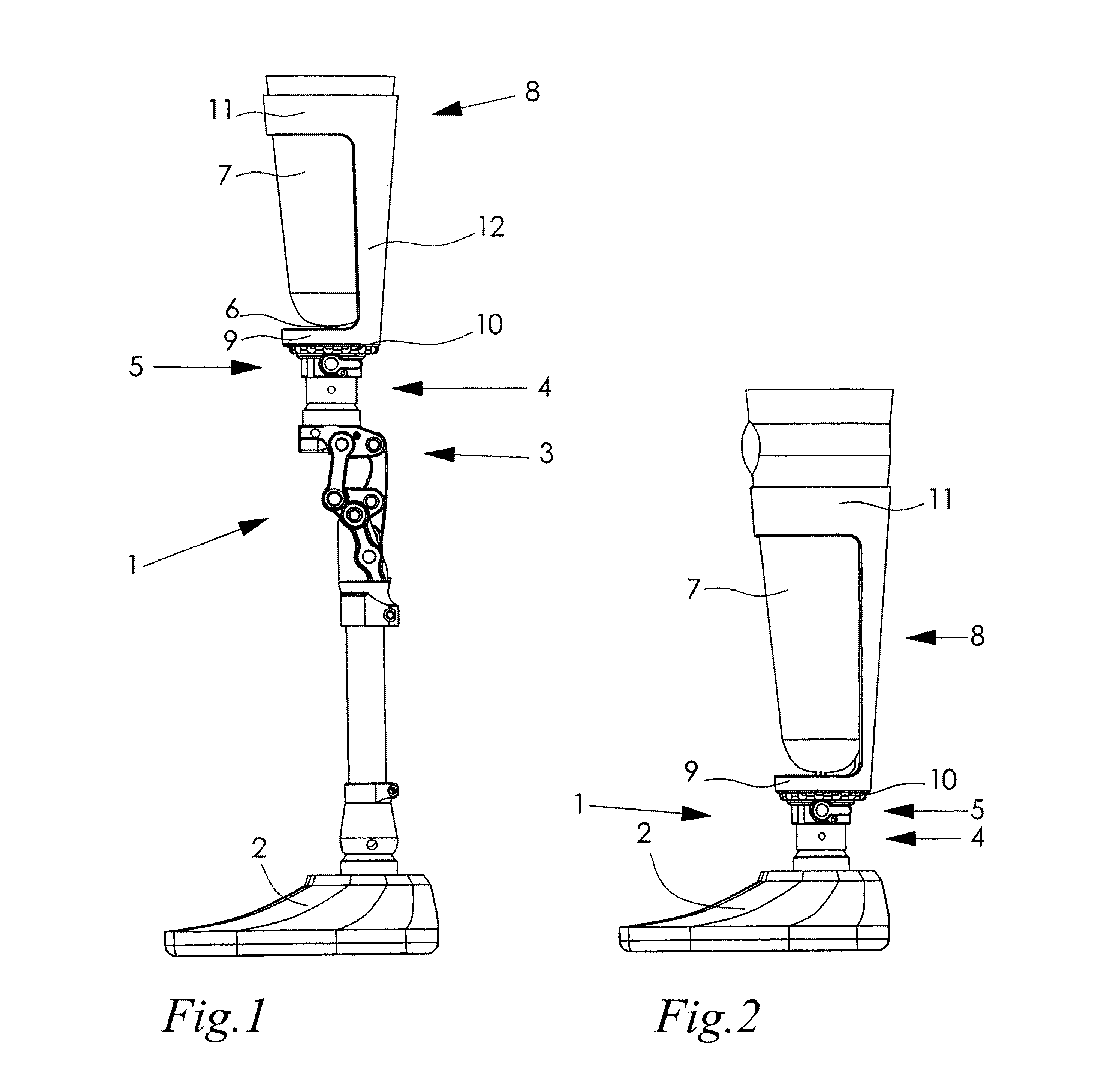 Osseointegrated limb prosthesis