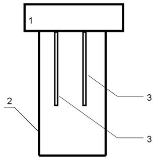 Detection method and device for portable rapid visual detection of copper ion content