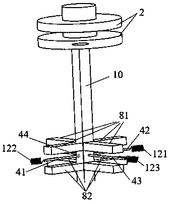 Multi-gear vibrating wire type bolt state monitoring device and using and recognizing method thereof