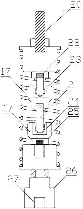 Omnipotent triple-head stamping machine