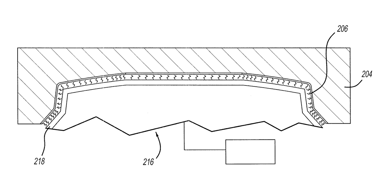 Infrared welded exterior panel assembly and process of making same