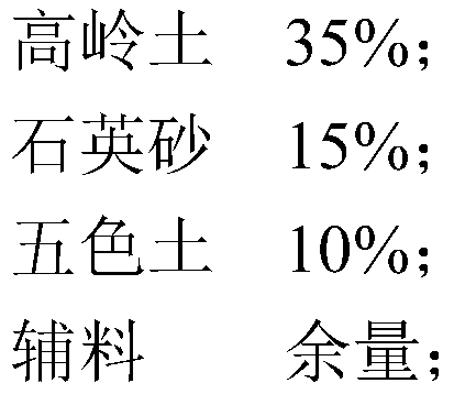 Xuan paper porcelain as well as preparation method and application thereof