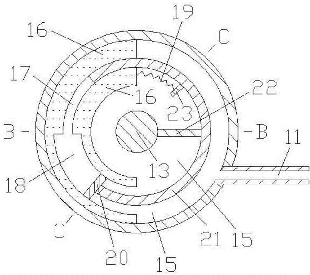 Pneumatic device with air exhaust as air source