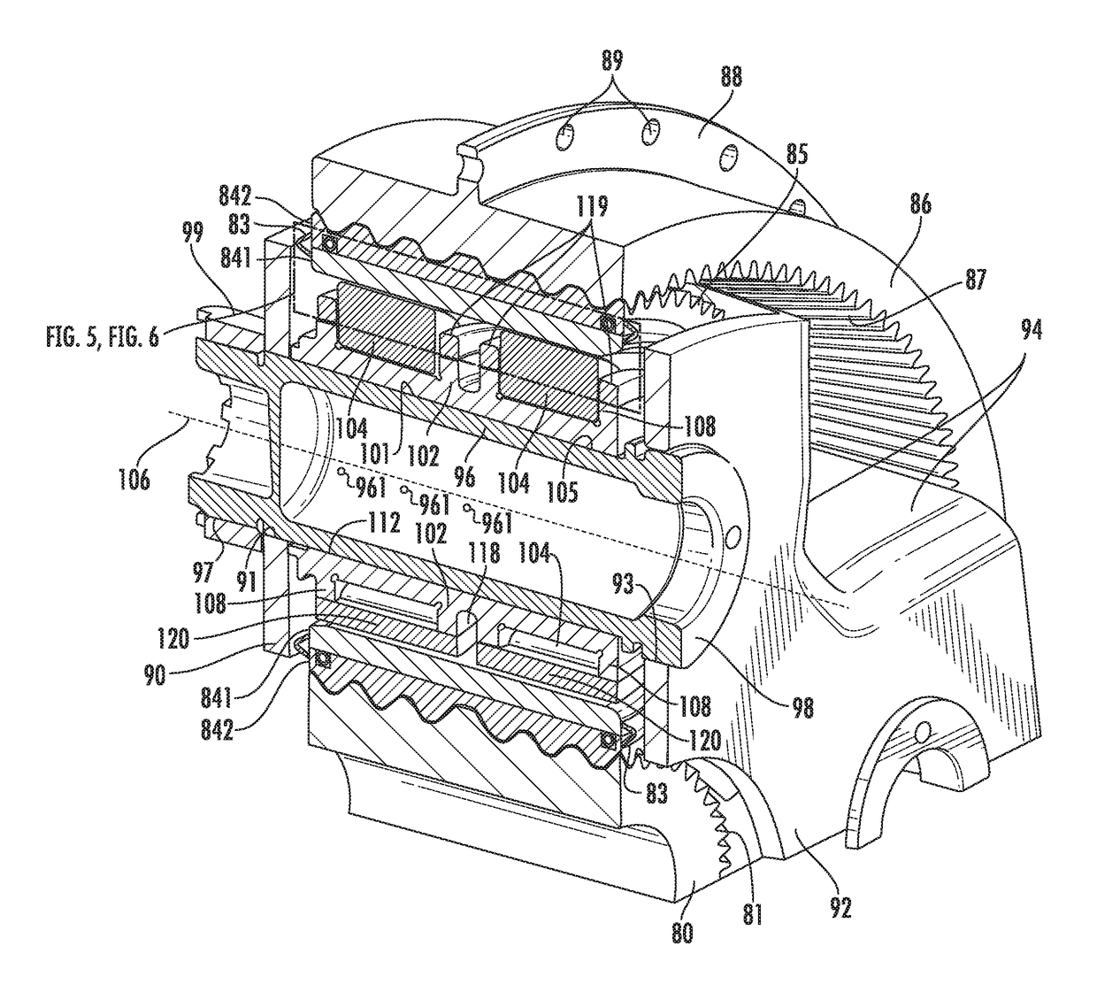 Gearbox Planet Squeeze Film Damper