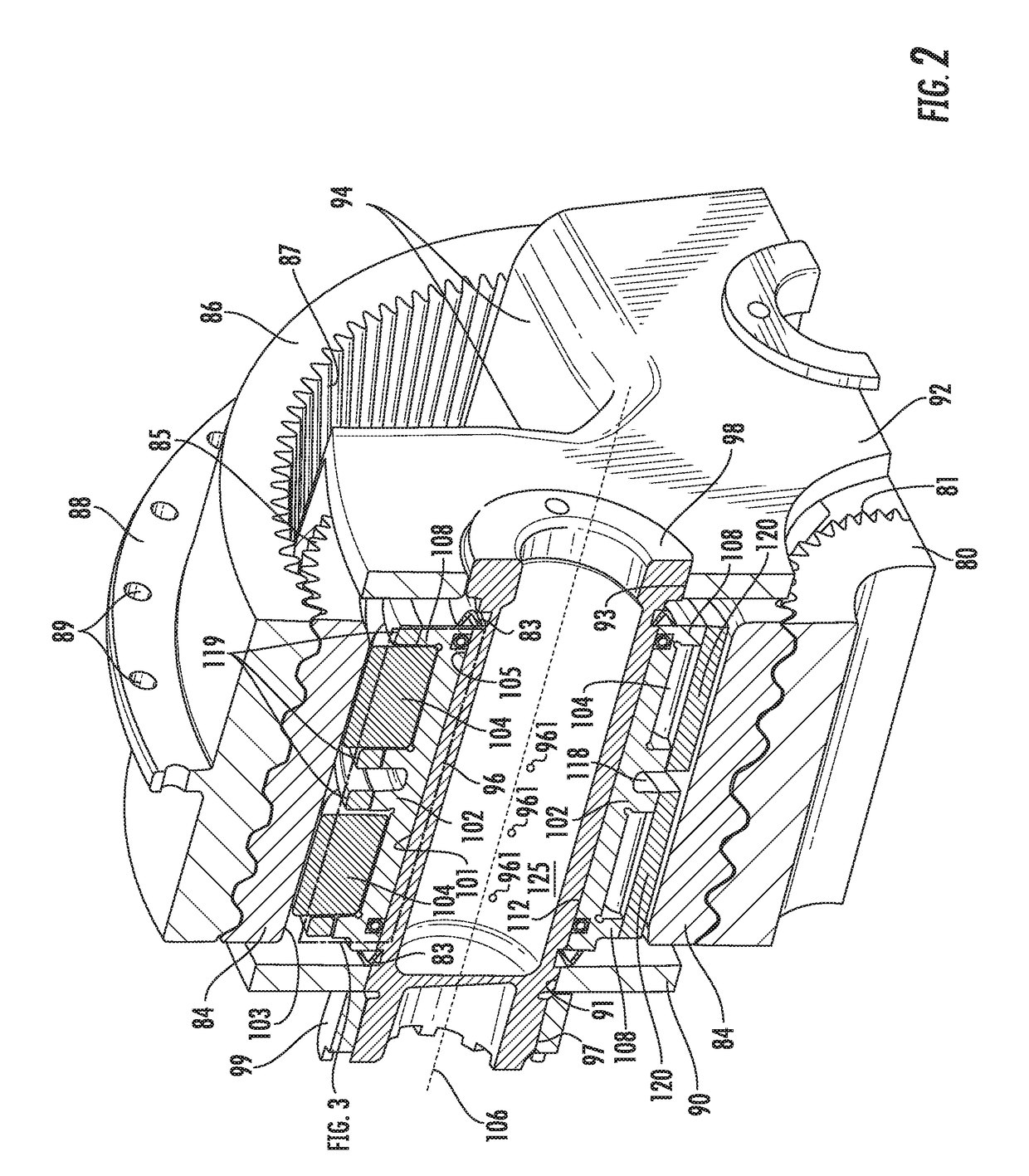 Gearbox Planet Squeeze Film Damper