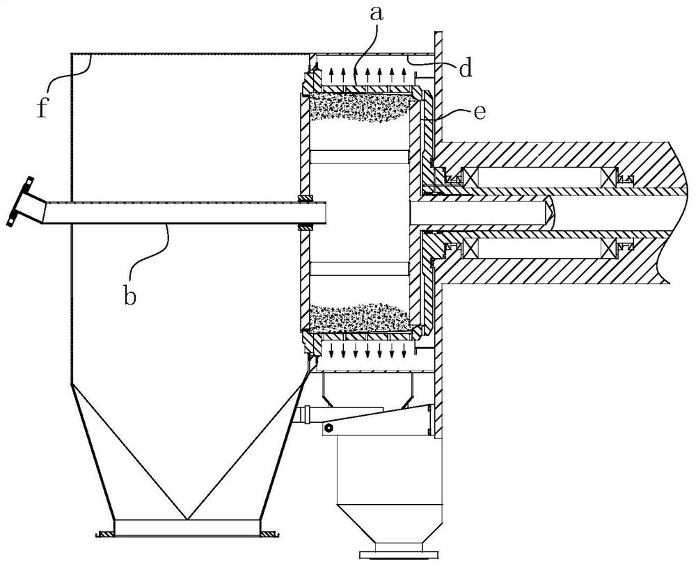 A solid-liquid switching valve