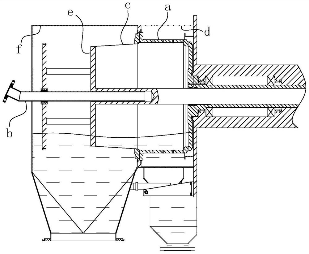 A solid-liquid switching valve