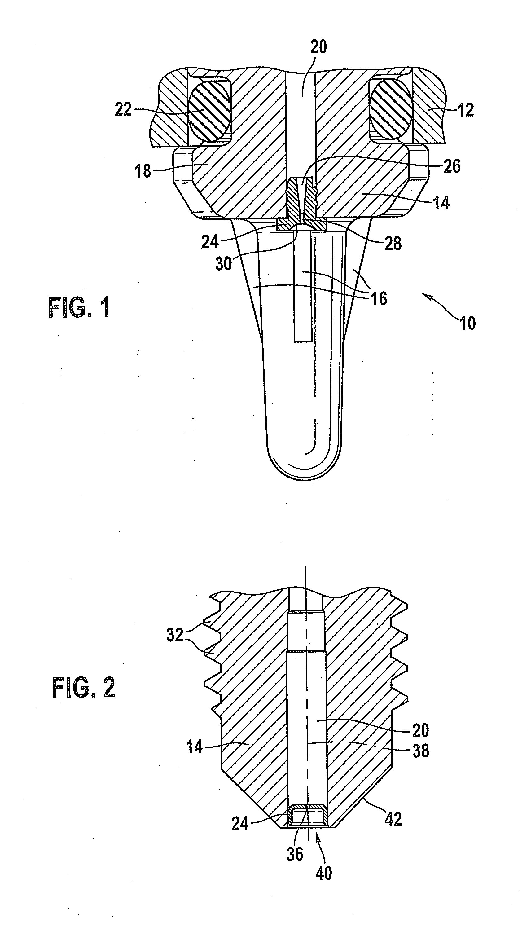 Device for reducing pressure pulses in pressure sensors