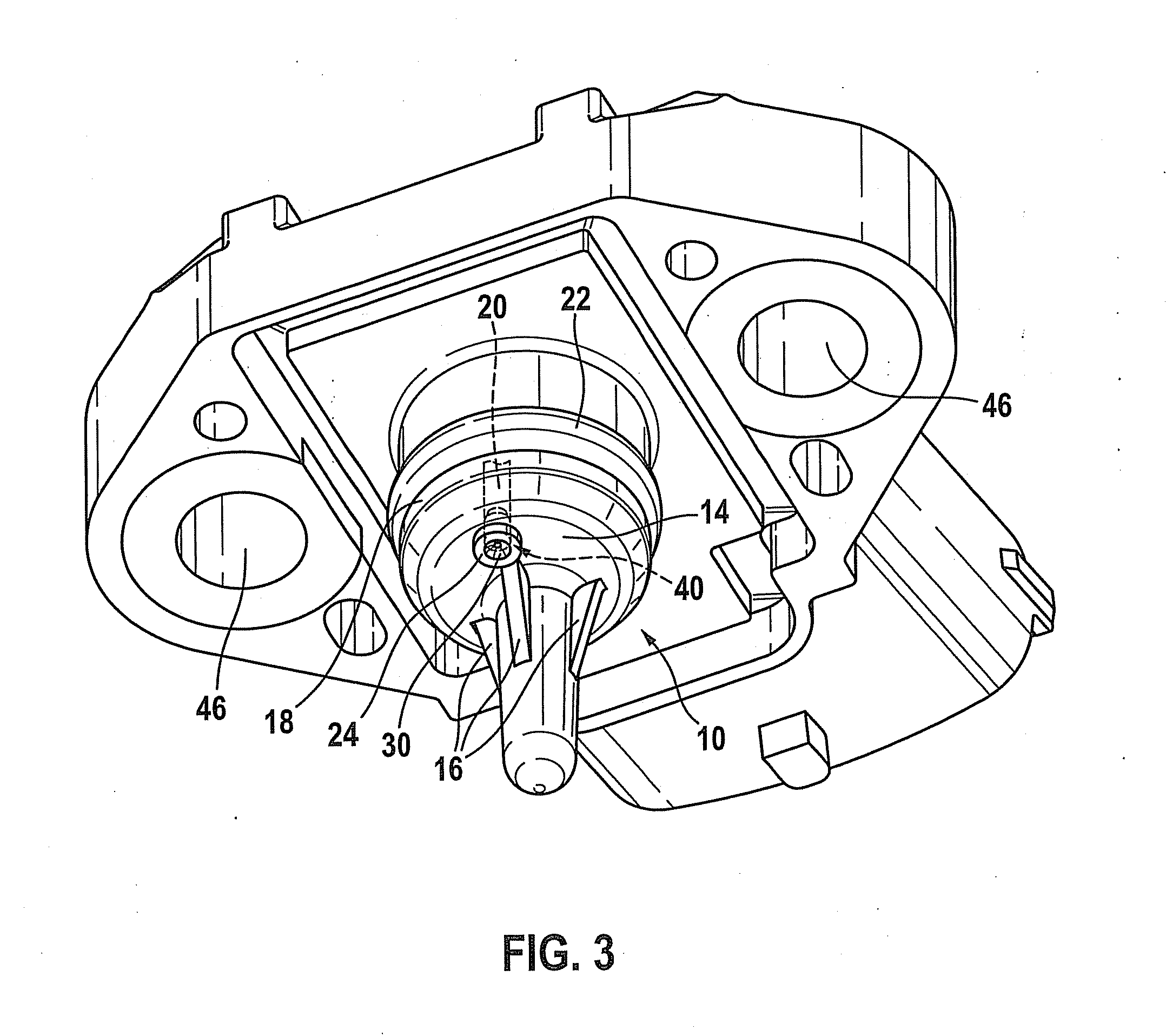 Device for reducing pressure pulses in pressure sensors