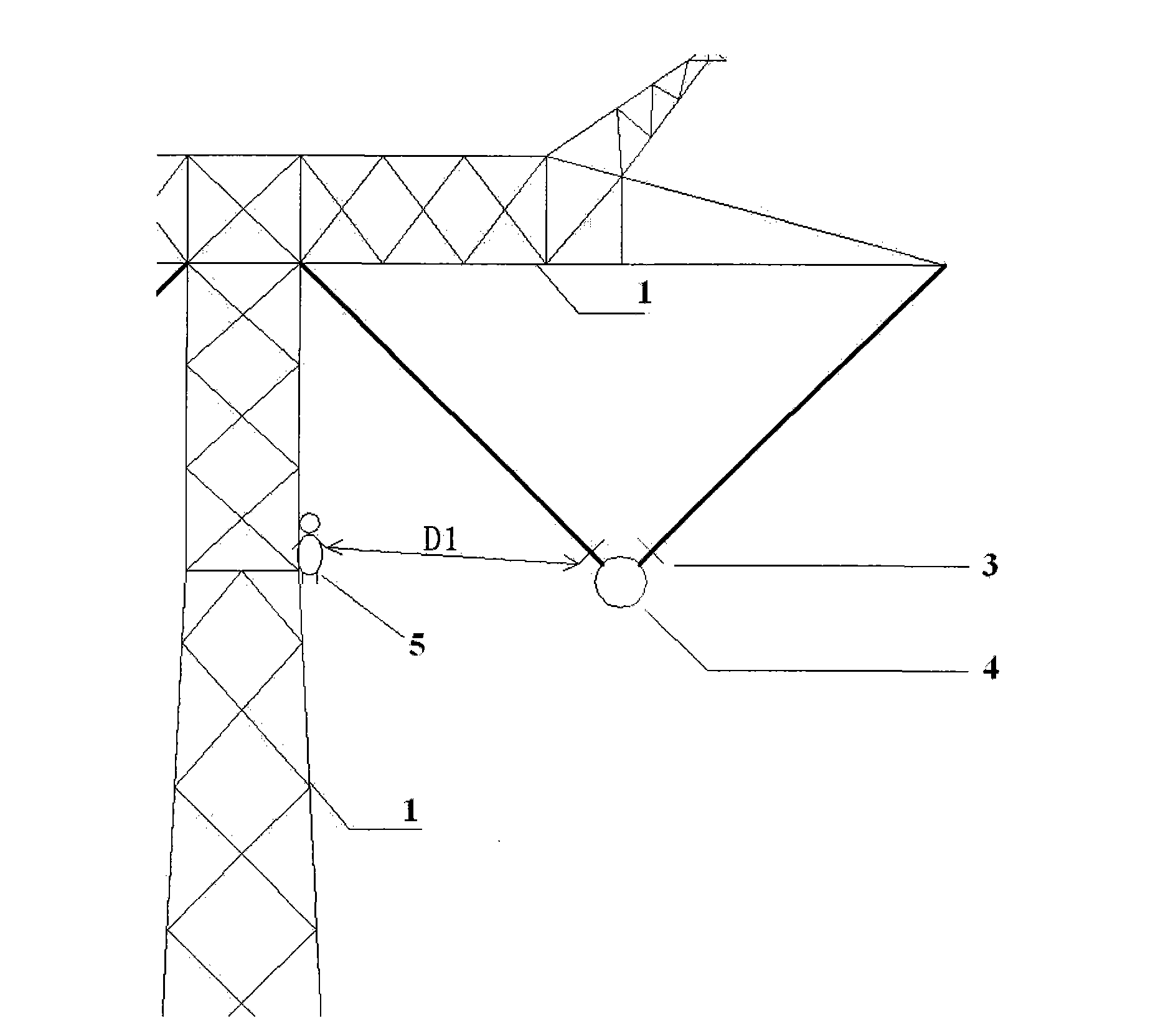 Safe method for entering tangent tower equal potentials for live-wire operation in 660kV direct current lines