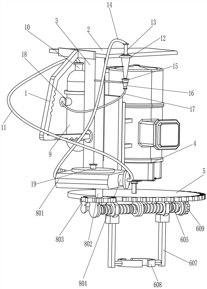 An auxiliary tightening device for large diameter screws