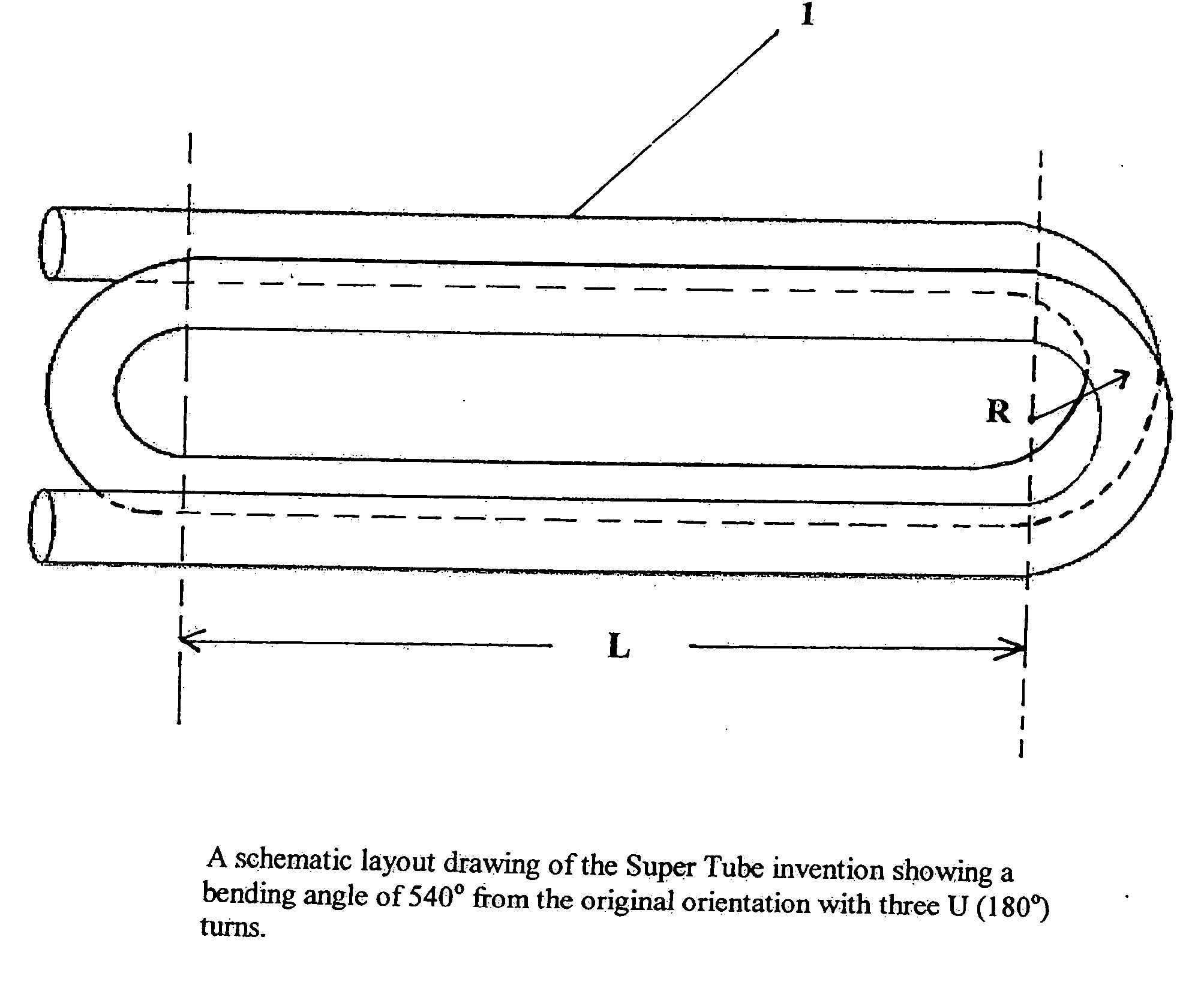 Method for detecting a gas species using a super tube waveguide