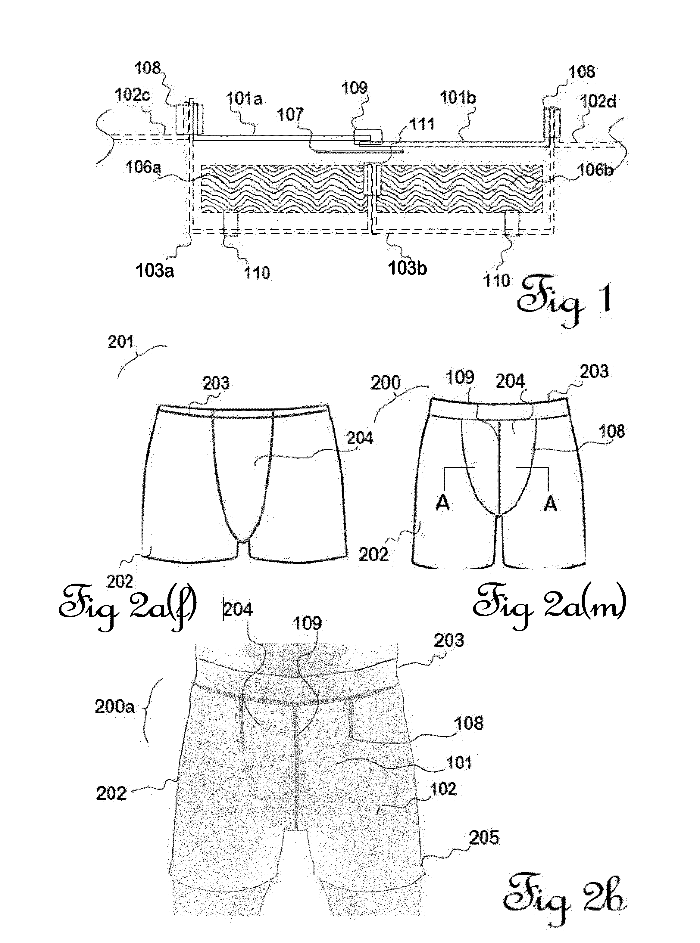 Absorbent reusable clothing and undergarments