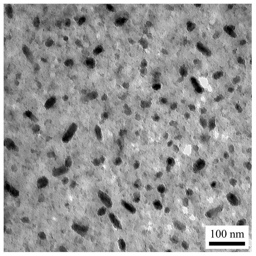 Precipitation strengthening type high-strength and high-toughness medium-manganese steel plate and preparation method thereof