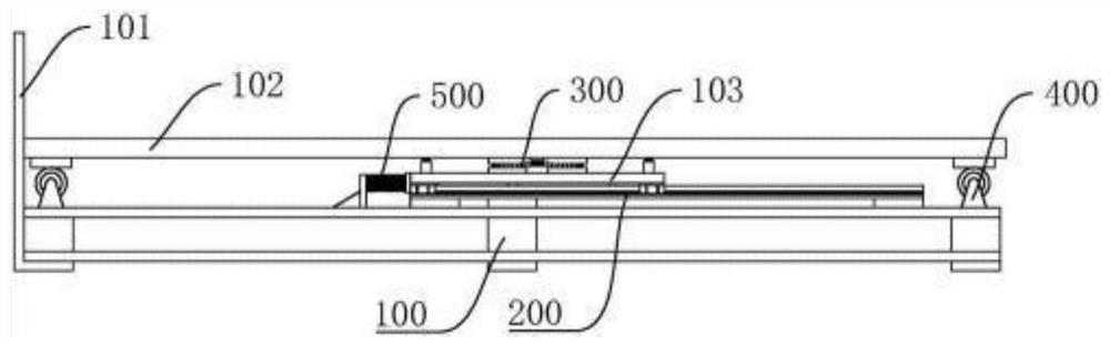 Bed frame convenient for bed sheet replacement