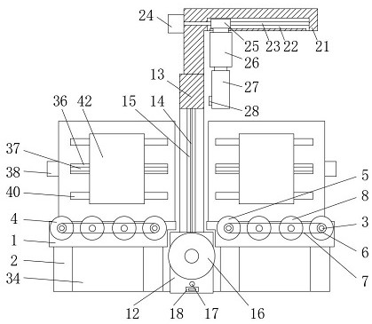 Product transporting and packaging equipment for brickyard production