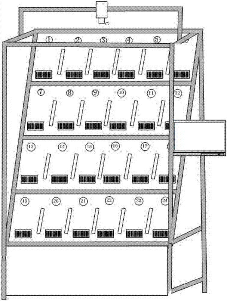 Self-recognition and storage device for electric energy meter