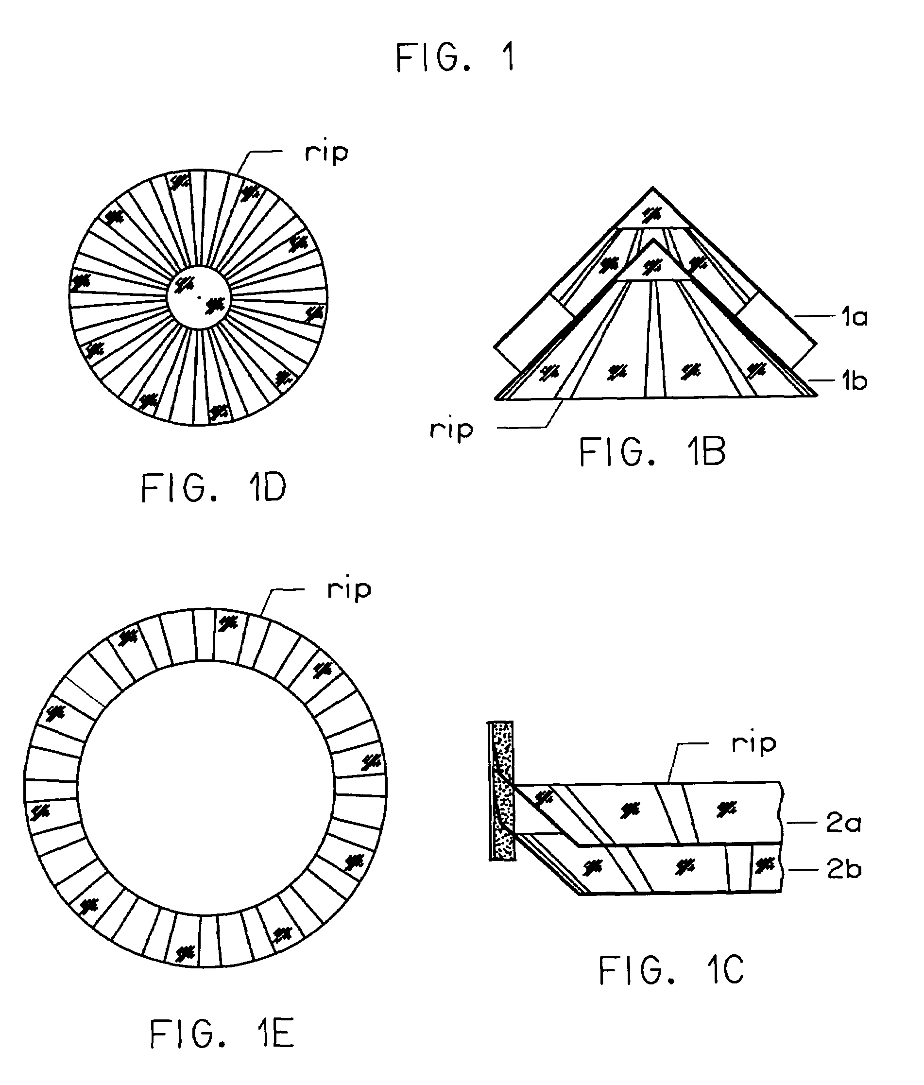 Stripping apparatus and process