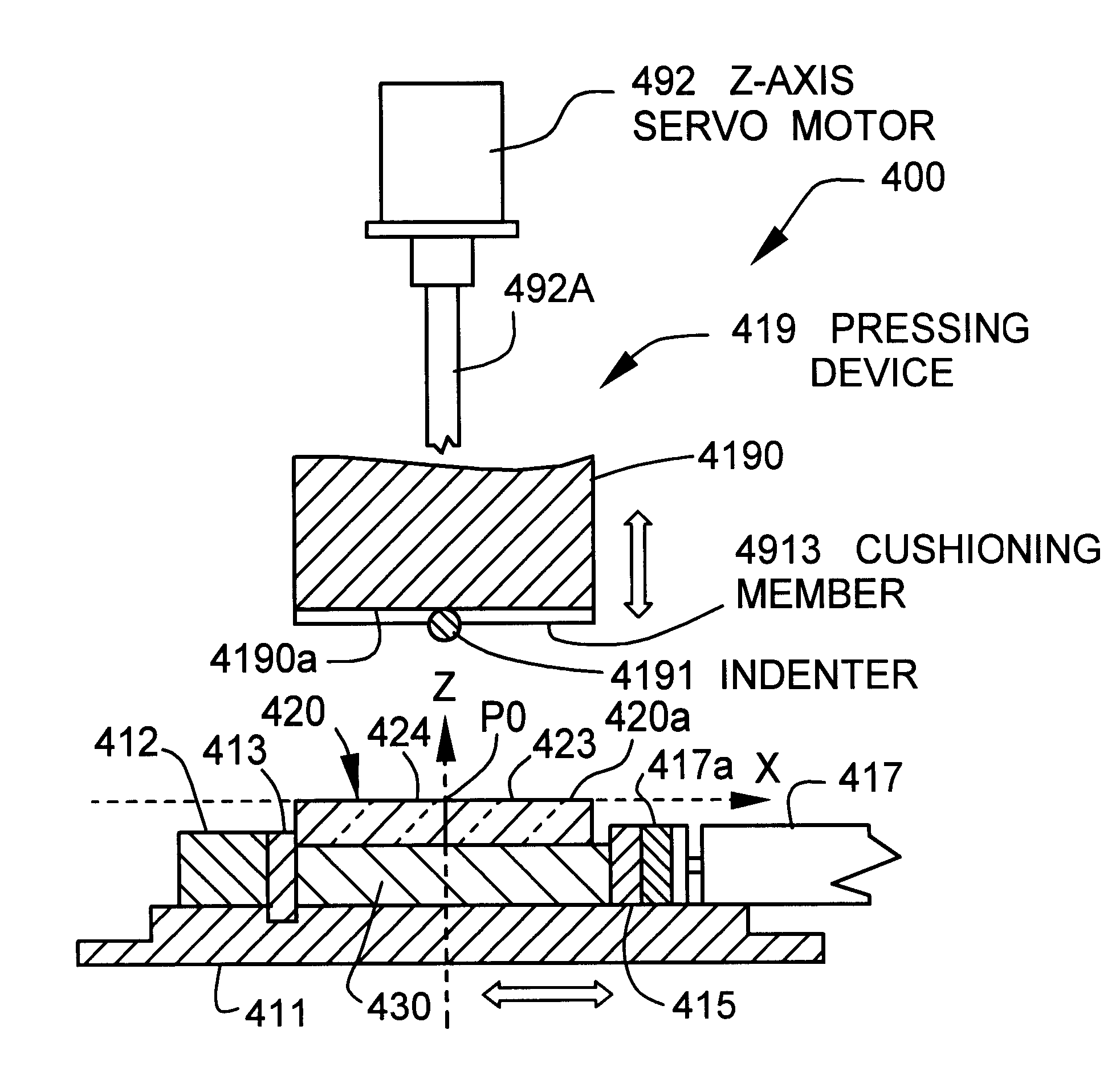 Cutting method for plate glass mother material