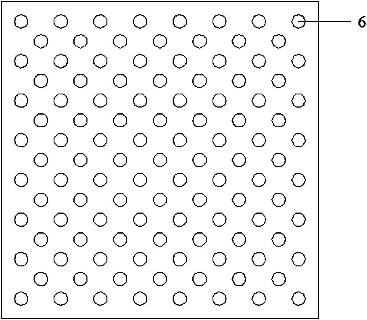 A wastewater percolation tank and a wastewater percolation system