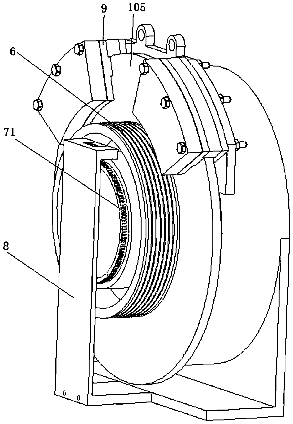 Permanent-magnet traction motor