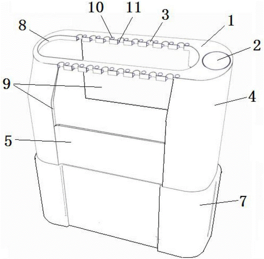 Multifunctional umbrella stand and use method thereof