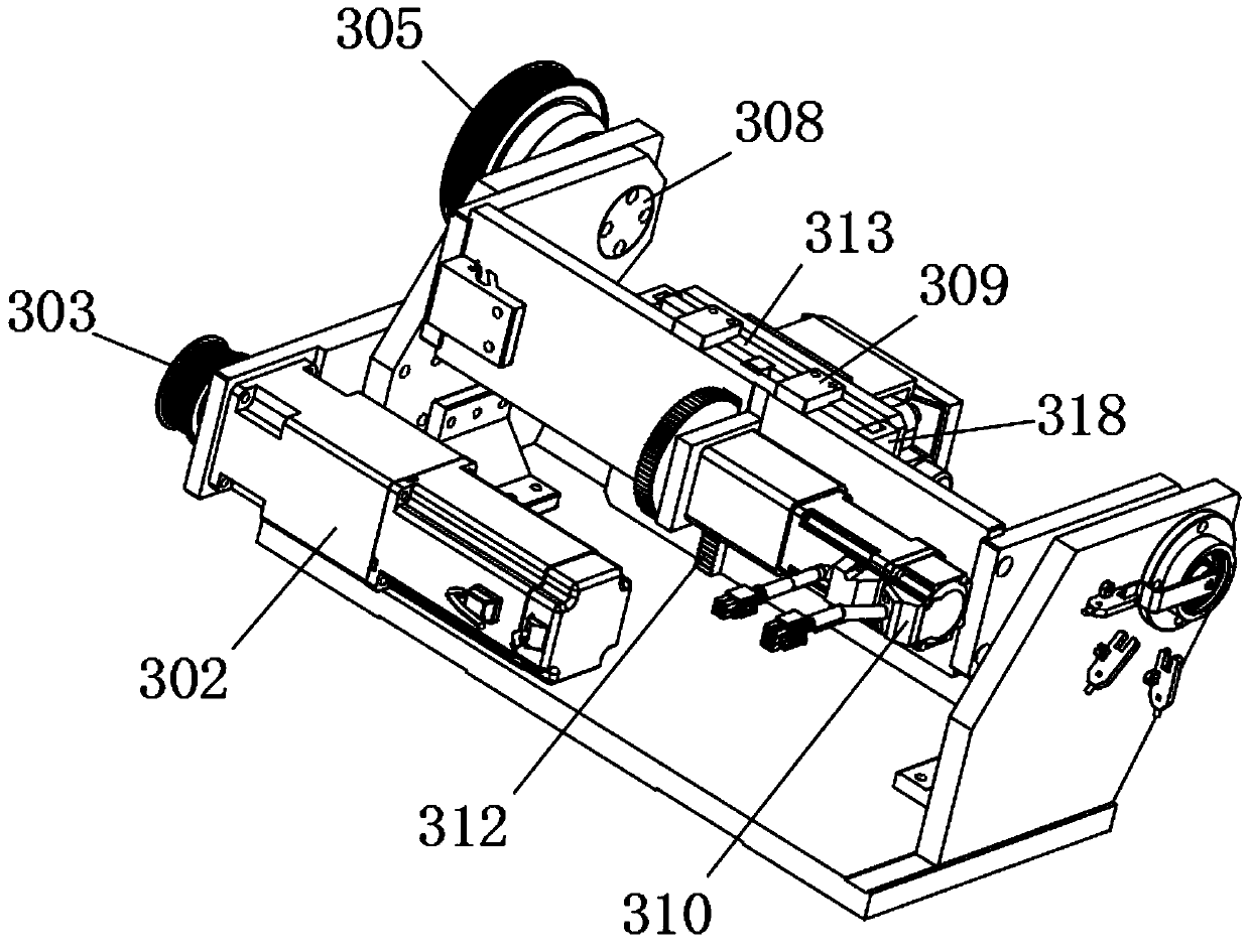 High-precision pipe polishing device