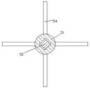 Pig breeding feed feeding device