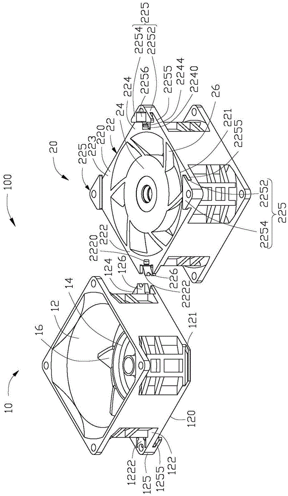 Fan combination