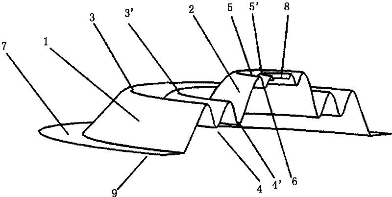 Orientation sheet-supporting structure of thin type speaker
