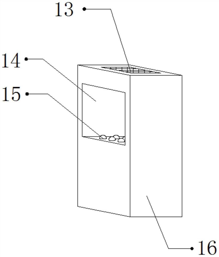 A cleaning device for floor heating pipeline installation