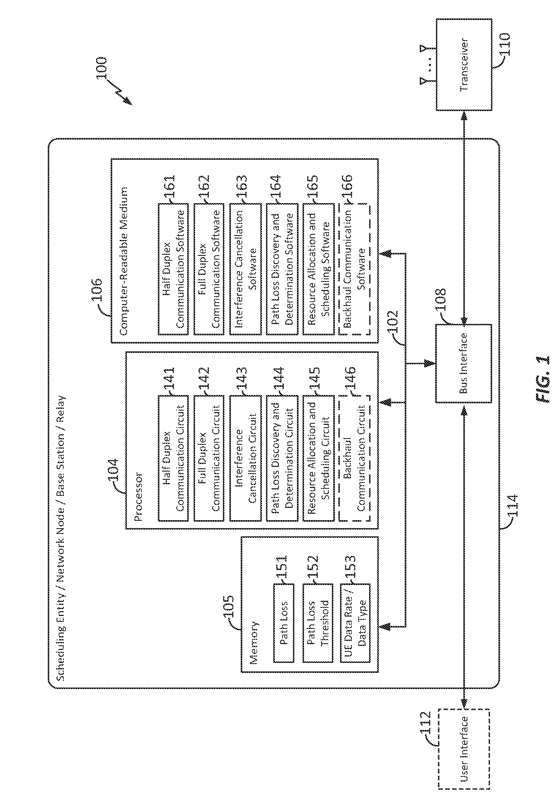 Full duplex operation in a wireless communication network