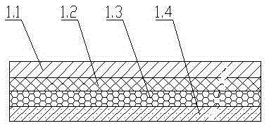 High-fitting-degree three-dimensional antibacterial, filtering and thickened mouth mask