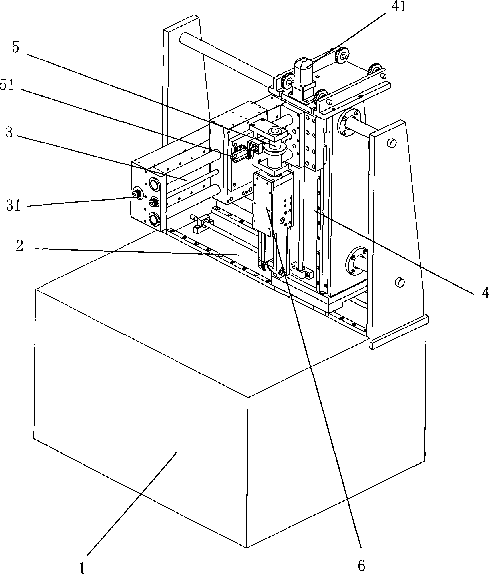 5-shaft linkage numerical control bonding machine and welding process control method thereof