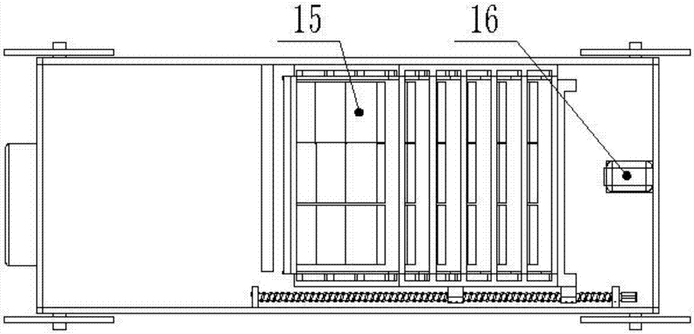 Automatic paving device for brick on ground