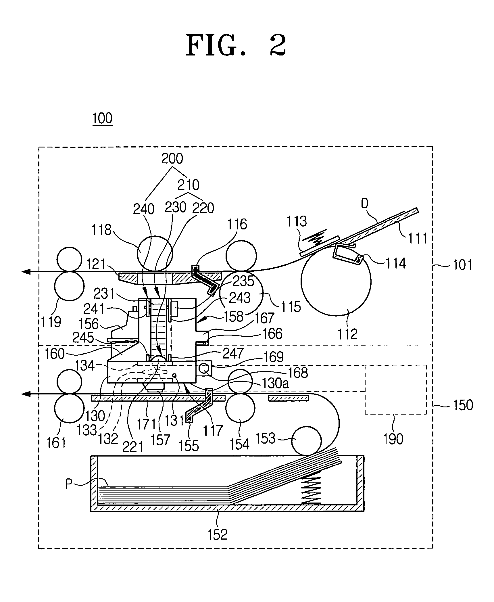 Inkjet multi-function machine