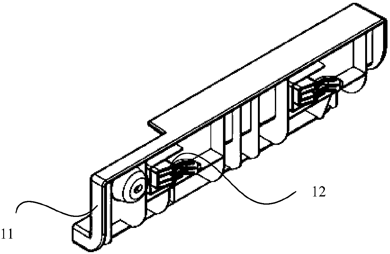 The installation method of refrigerator rail, refrigerator and refrigerator rail