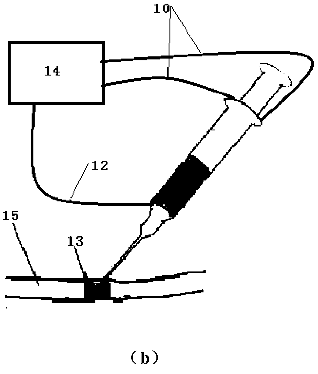 Vascular embolic agent as well as injection device and application thereof