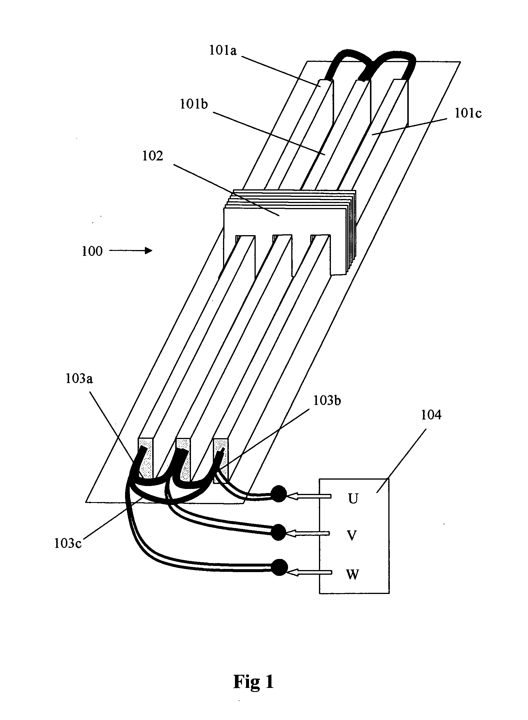 Transverse flux electrical motor