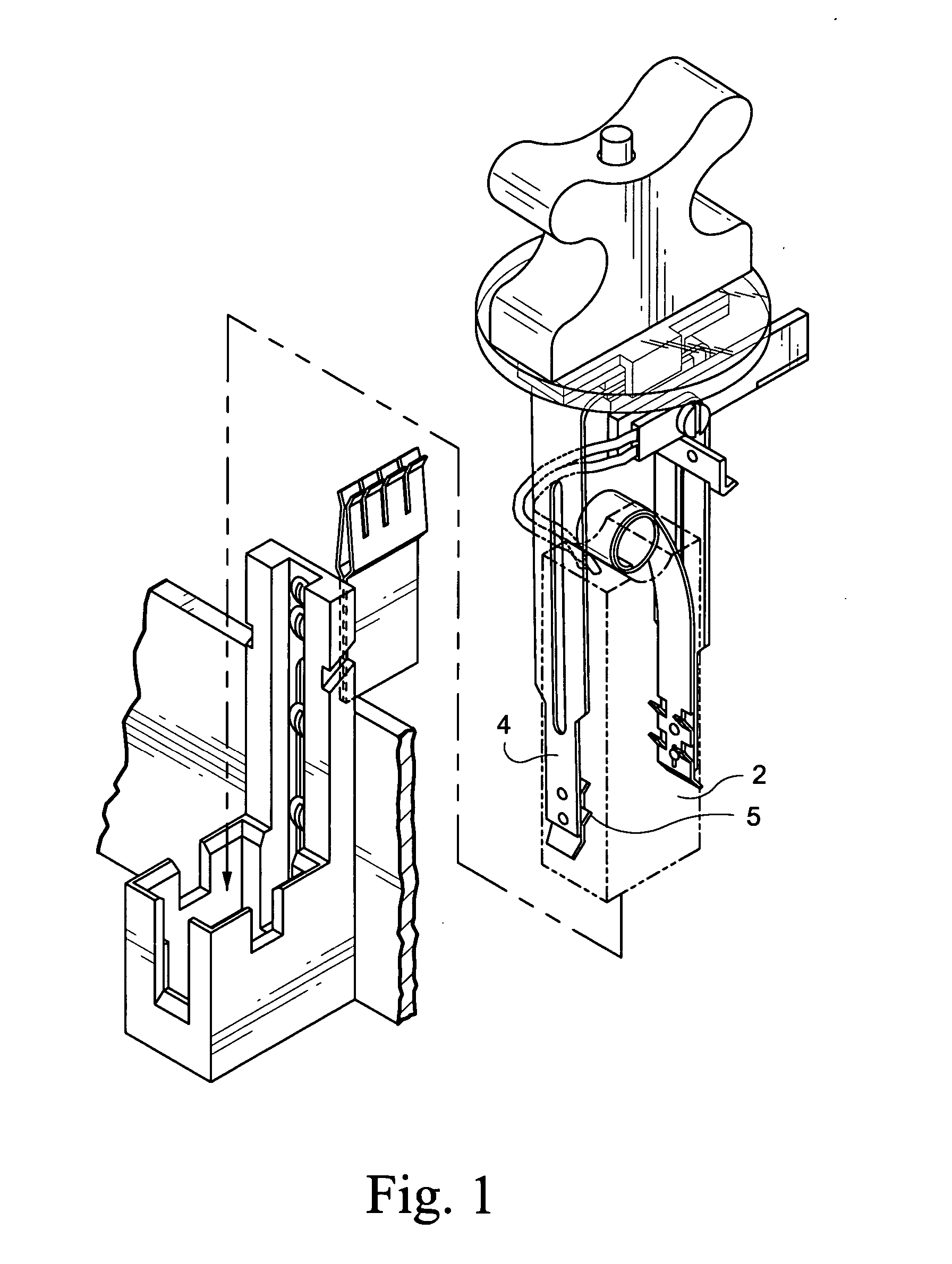 Brush holder assembly for dynamoelectric machines