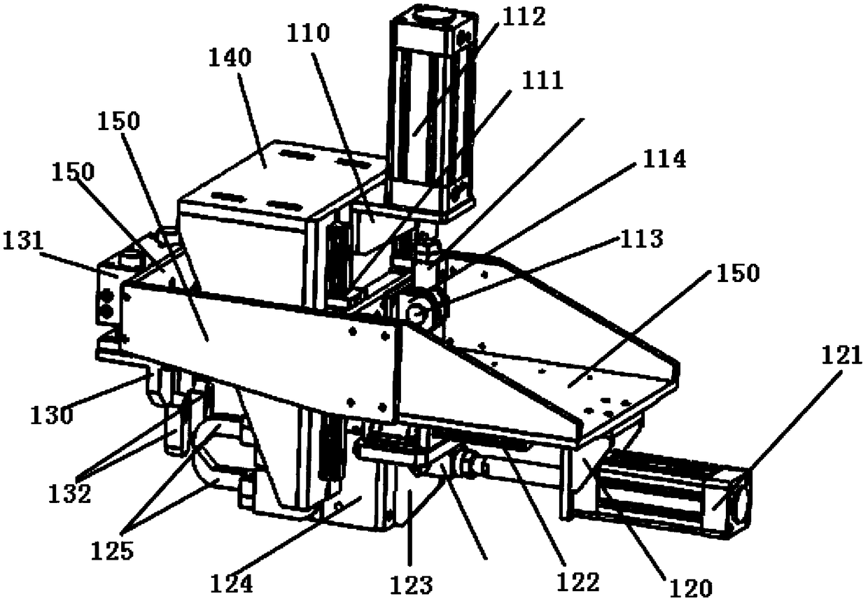 Flexible automatic splitting machine based on tire bead