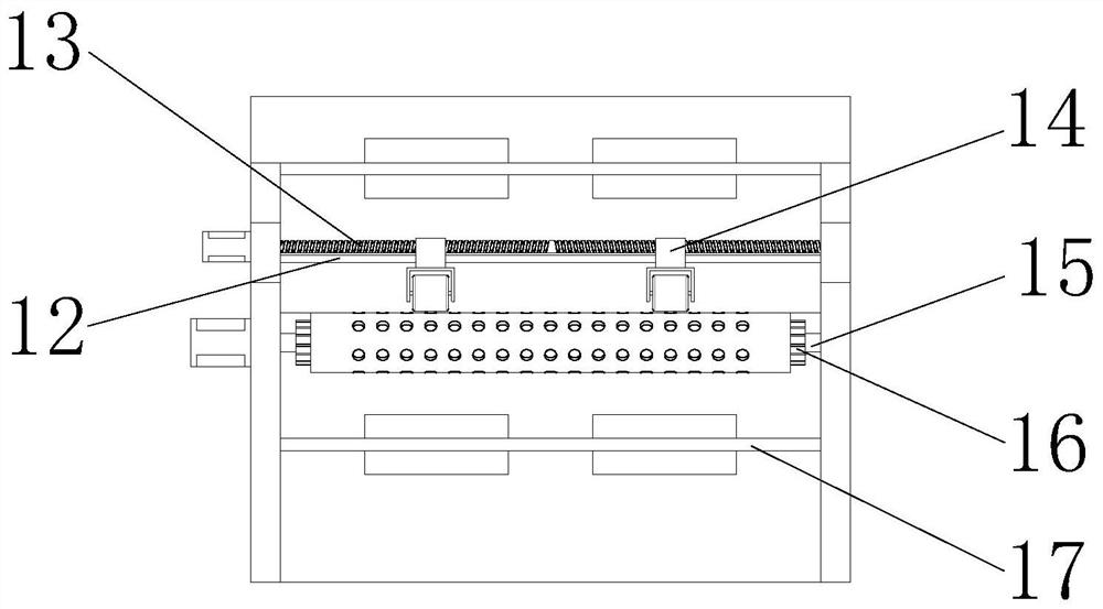 Paper collecting device of offset press