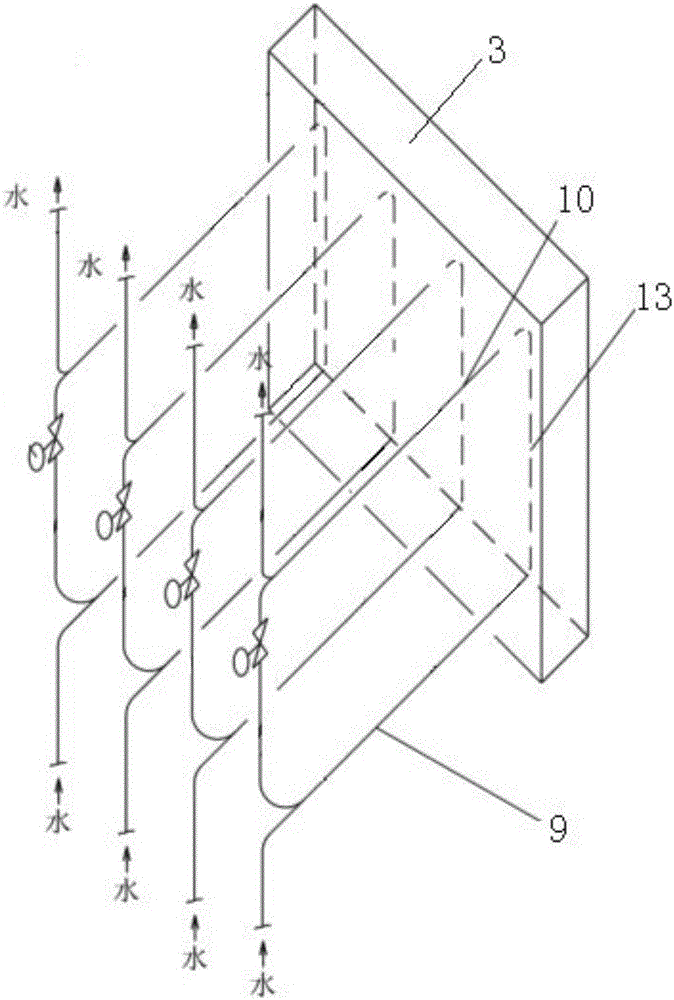 Blast furnace cooling system transformation method