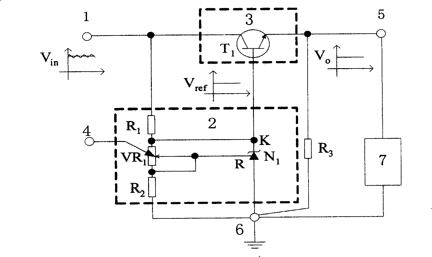 High-power high-precision switch linear combined manostat